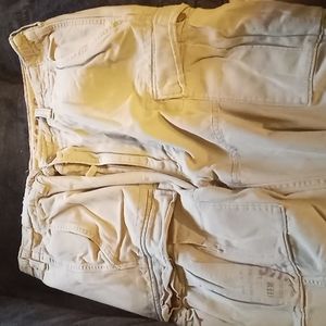 Abercrombie & Fitch mens cargo pant 34w